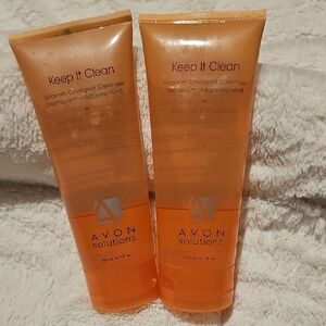 New Avon Solutions Keep It Clean Vitamin Charged Cleanser